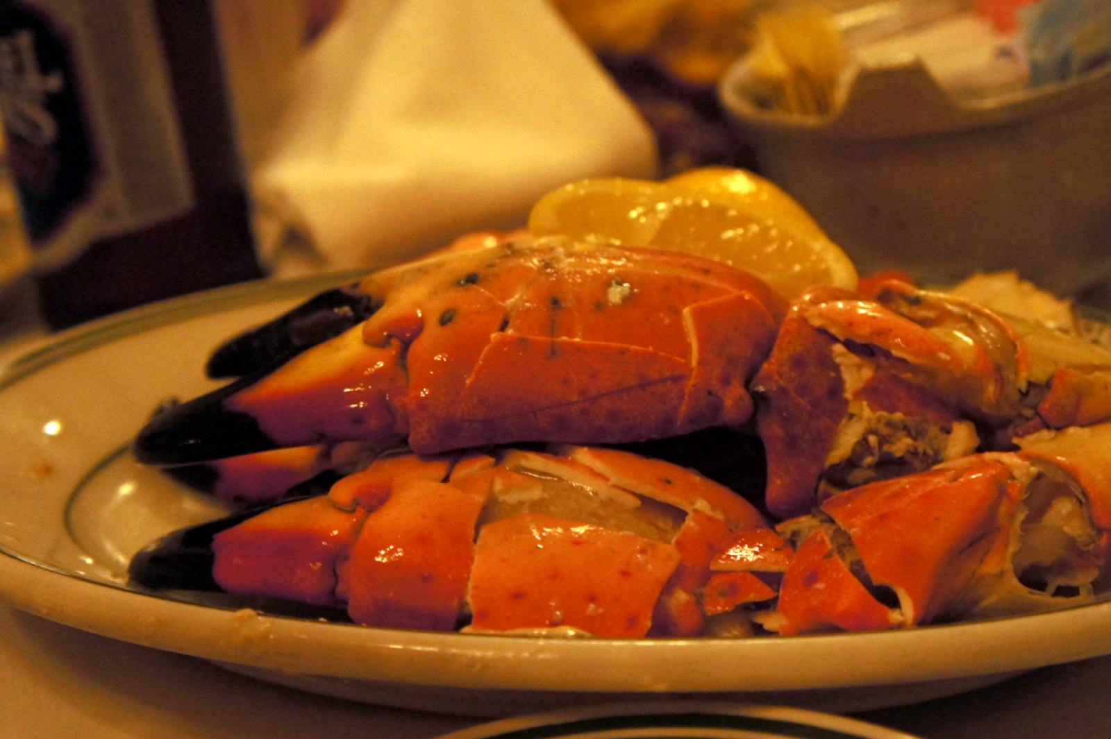 Out of my kitchen Joe’s Stone Crab