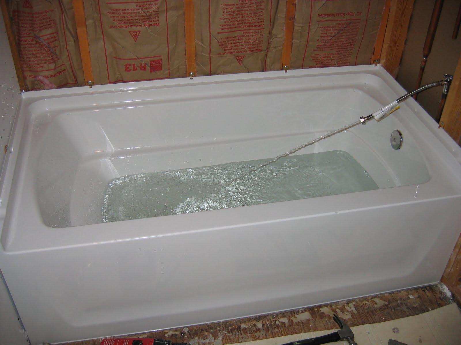 Mortar Bed For Tub Installation