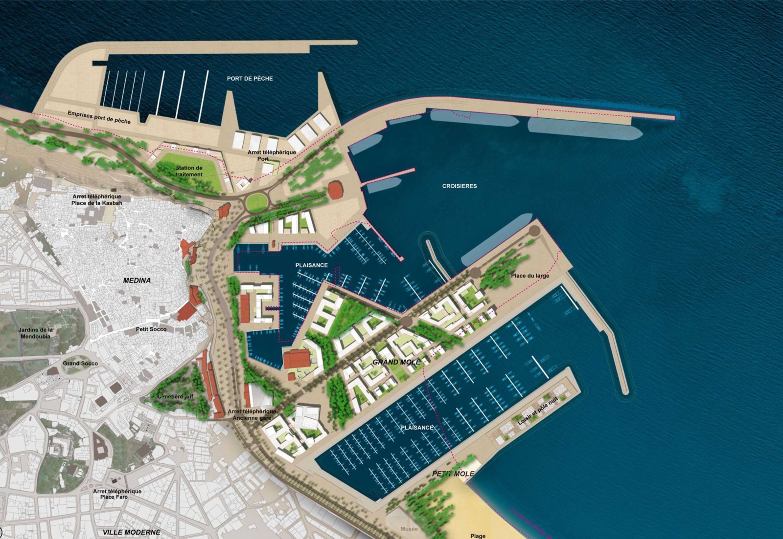 Maroc 2.0 La restauration du port Tanger