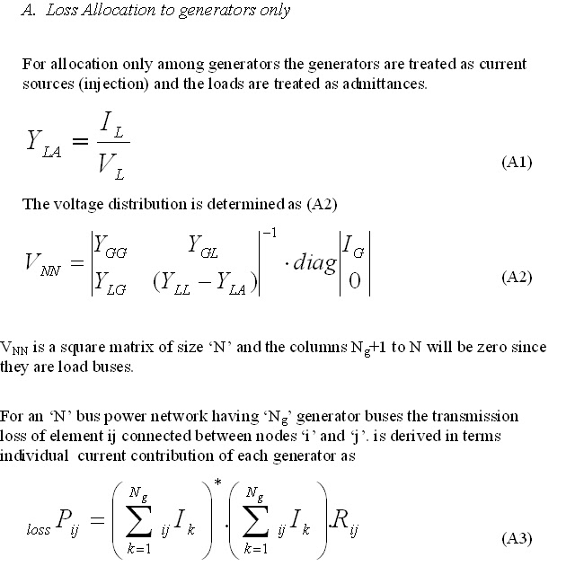 Power Transmission loss allocationPart 1