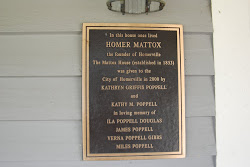 HOMER MATTOX Sign