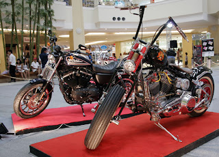 Big Bikes on show at Jungceylon Mall, Phuket