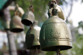 Bells hanging near the Big Buddha