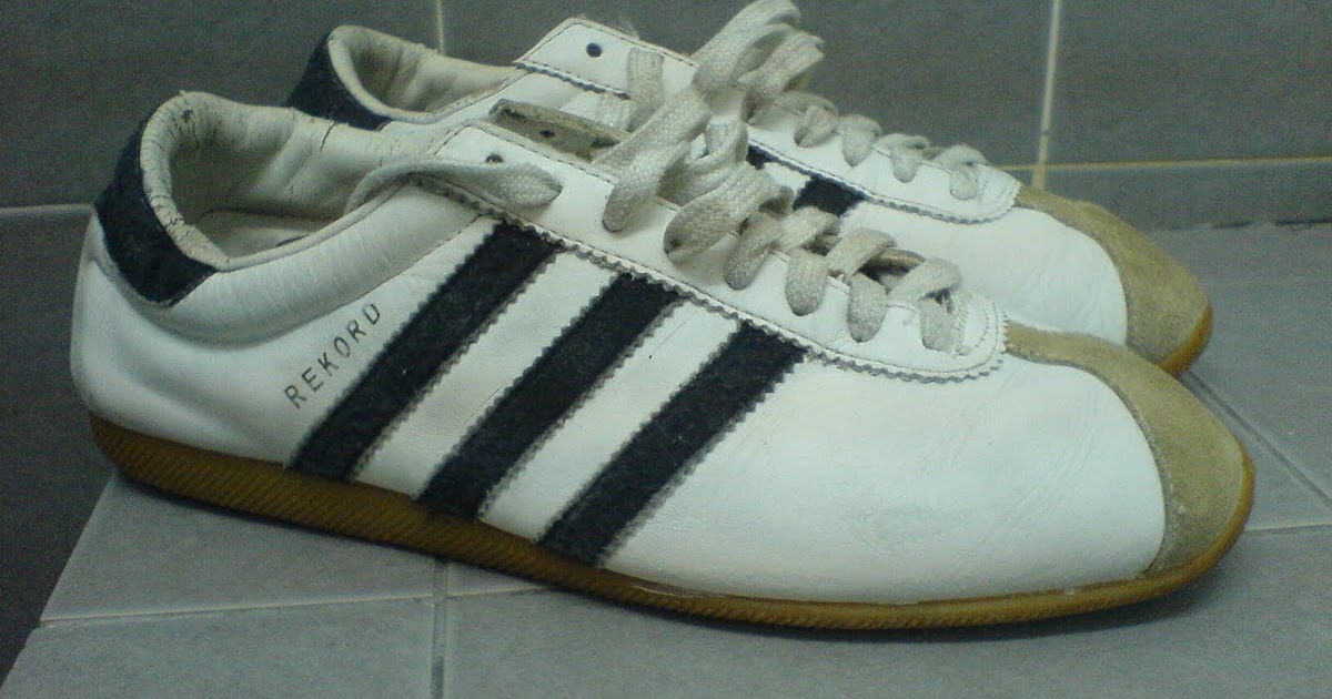 VINTAGE Adidas rekord shoes size 6 1/2 uk (SOLD)
