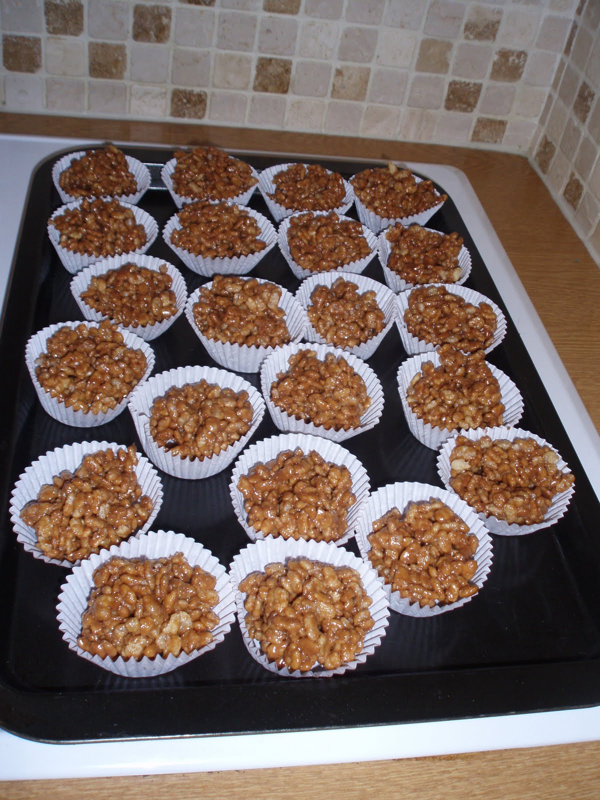 Maria's Gaga Mars Bar Rice Crispy Cakes