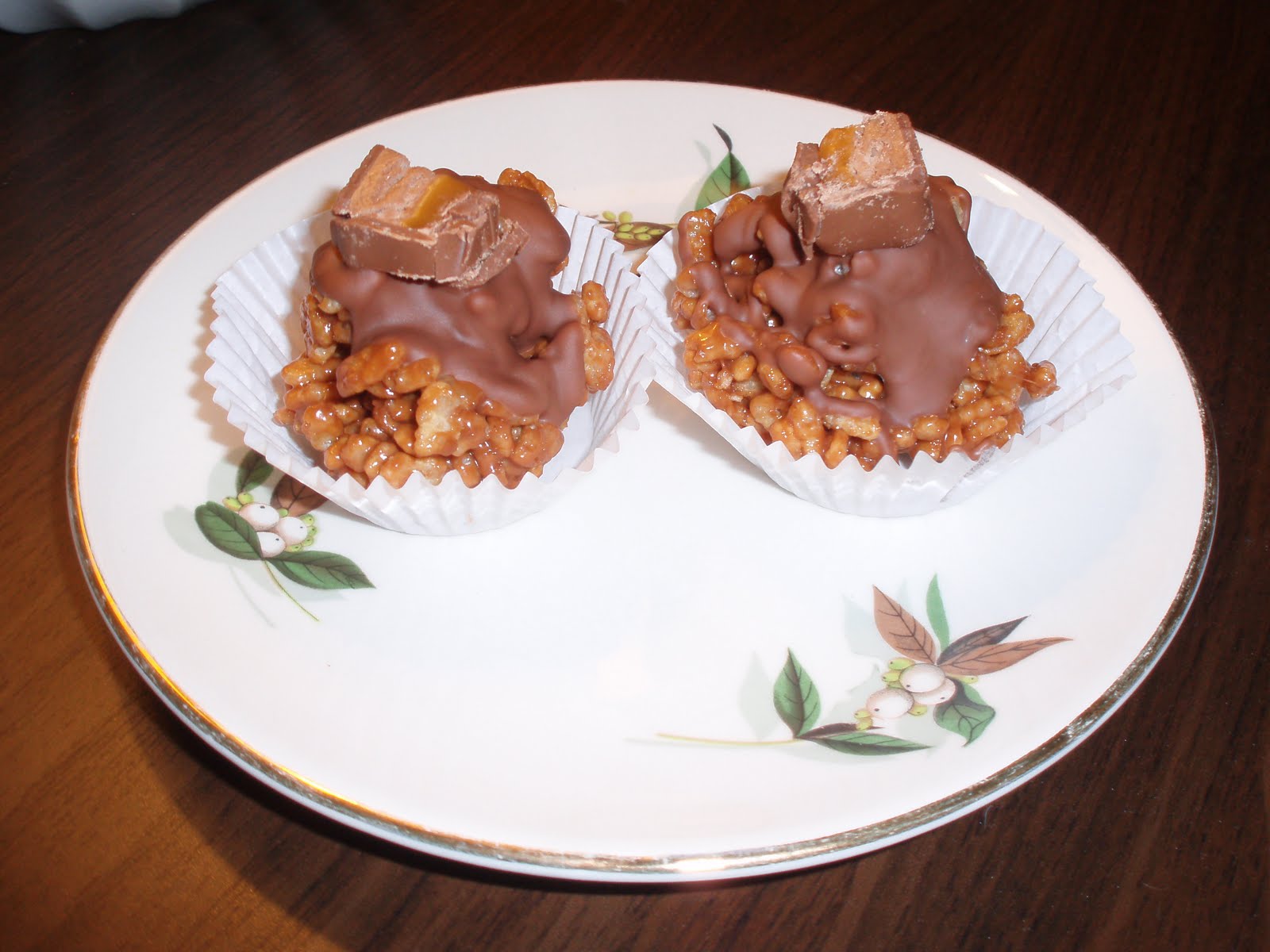 Maria's Gaga Mars Bar Rice Crispy Cakes