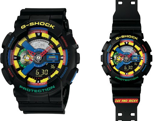 g shock dee and ricky