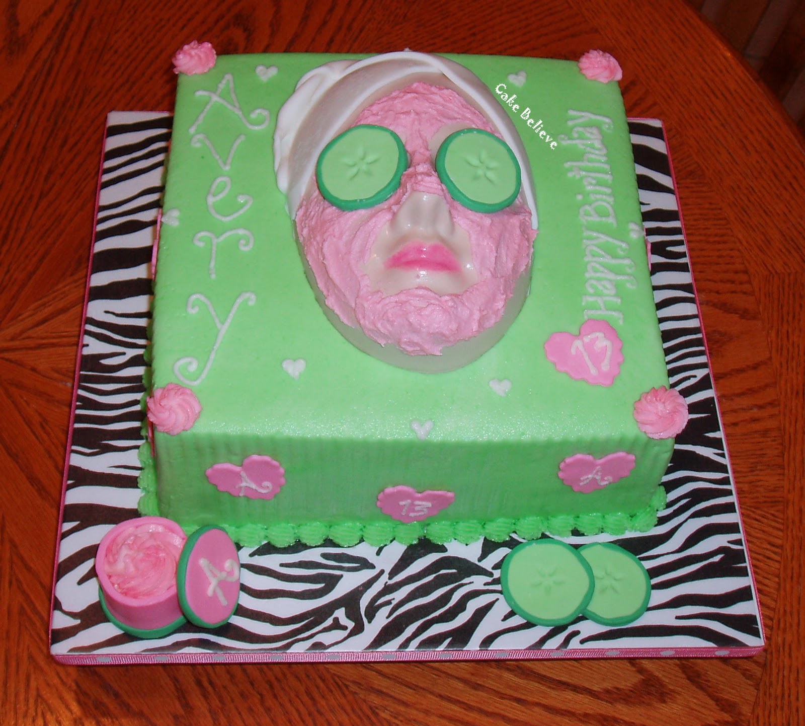 Cake Believe: Spa Birthday