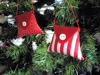 Christmas ornament handbag
