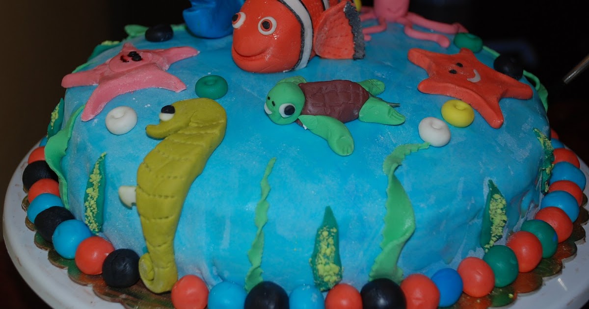 Tinker Bell KAYIP BALIK NEMO PASTASI