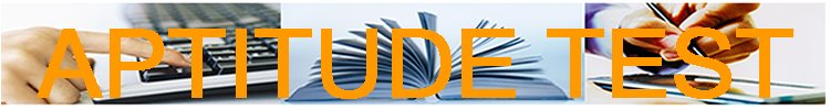 Aptitude Test Format
