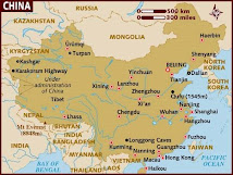 Map of China