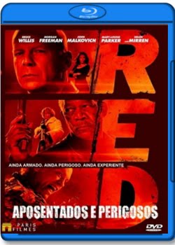 CAPA R.E.D. : Aposentados e Perigosos Dual Áudio BluRay 720p
