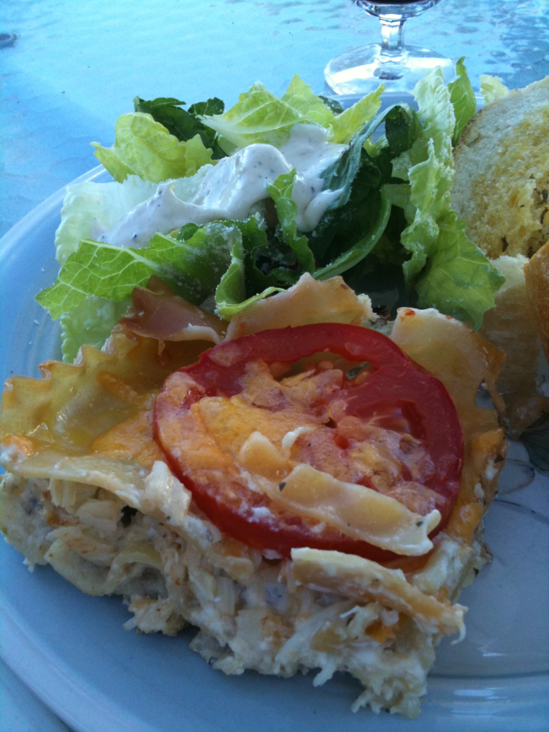 Everything Coastal.... Crab Lasagna Delish!