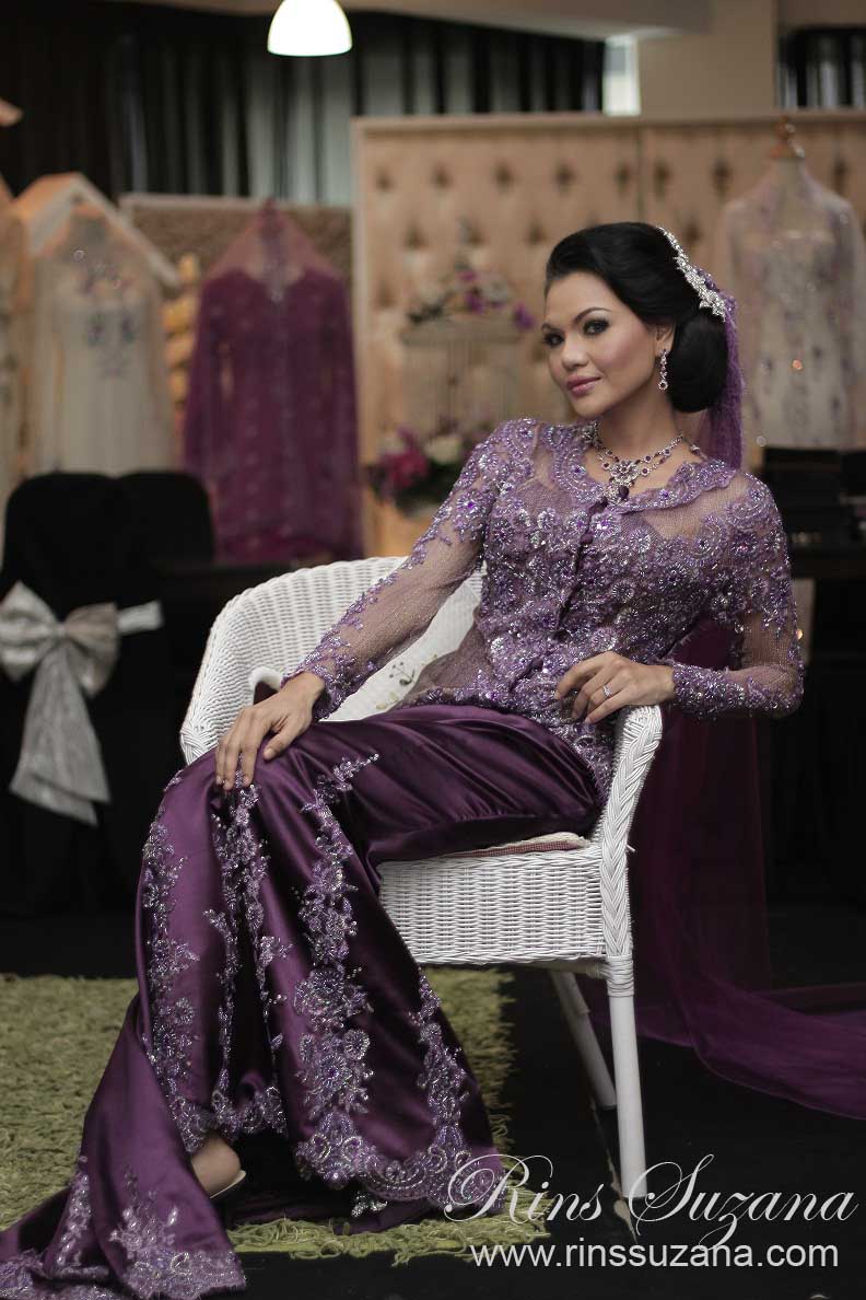 Baju Kahwin Purple