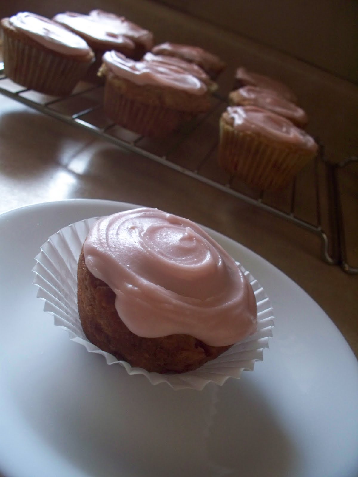 The Sugar Queen Strawberry Cupcakes