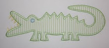 Alligator II Applique