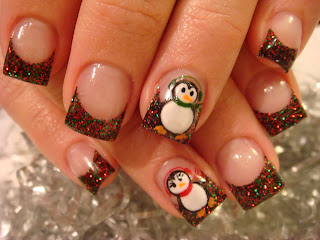 CUTE CHRISTMAS NAILS