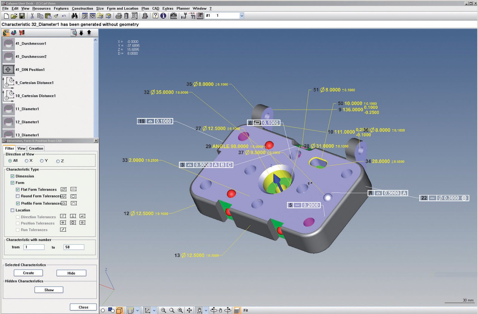 CMM Quarterly New from Carl Zeiss CALYPSO 5.0