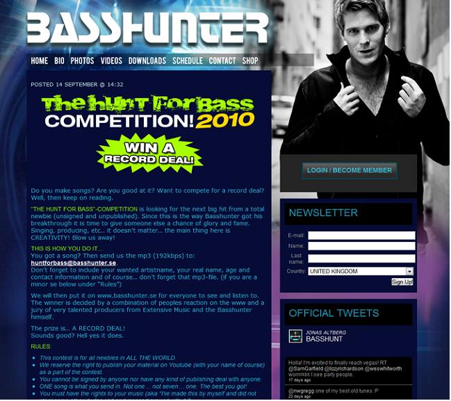 Basshunter Album Cover