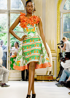 Modeles en Gilles toure- mode Africaine