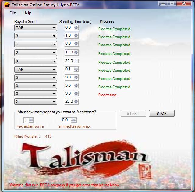 Talisman Online Bot With Auto Pick Downloadl