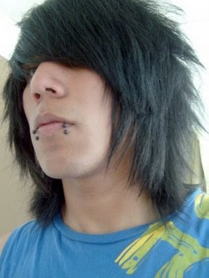 Boy Emo hairstyles appear quite carefree, and with good reason.