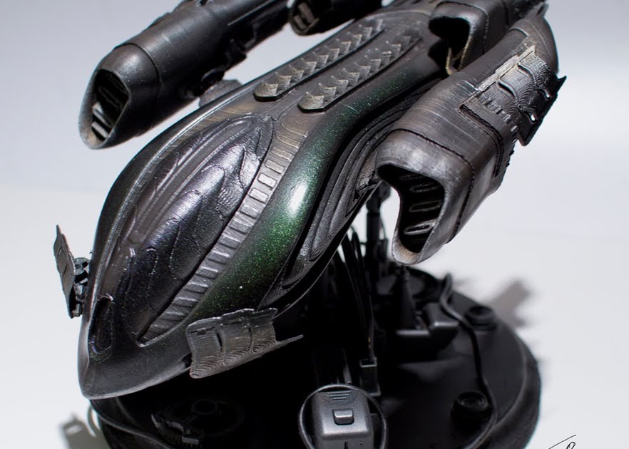 alex toader art Predators Ship Maquette