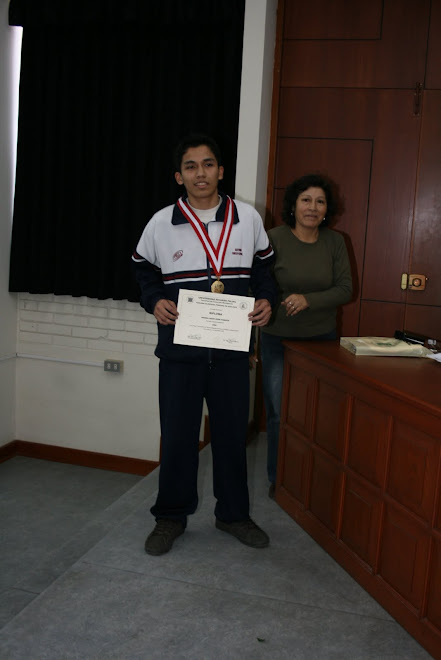 TERCER PUESTO COMPUTO GENERAL  UNIVERSIDAD NACIONAL AGRARIA LA MOLINA UNALM 2009-II