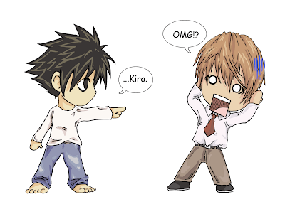 L Light chibi