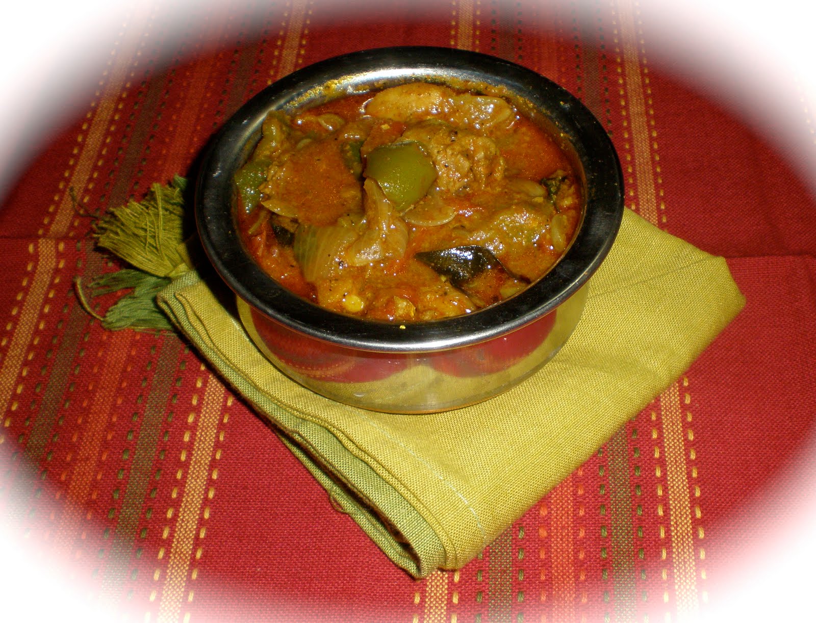 Niya's World Chicken Curry with Capsicum & Tomato