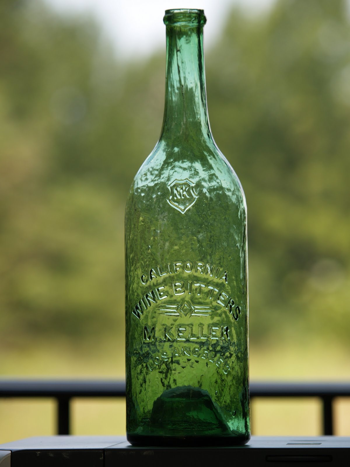 Western Bottle News California Wine Bitters M. Keller