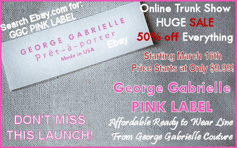 Haute Couture For Kids George Gabrielle Couture S Pink Label Launch