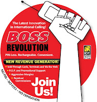 Prepaid Telecom: Phone Cards, Mobile and More!: Boss Revolution Pin-Less Phone Card