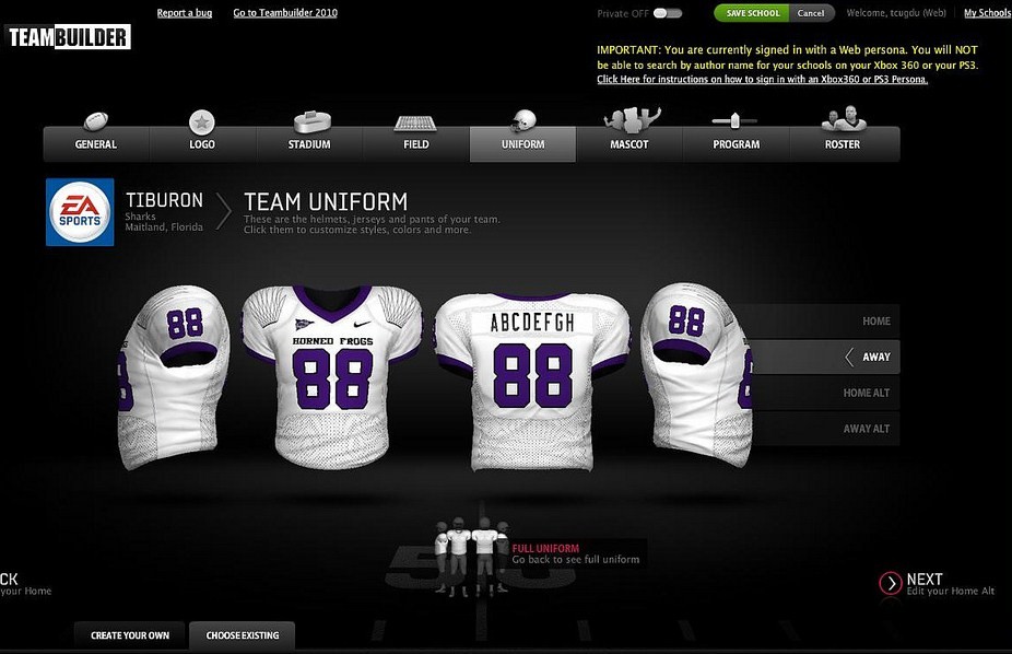 Tcu Nike Football