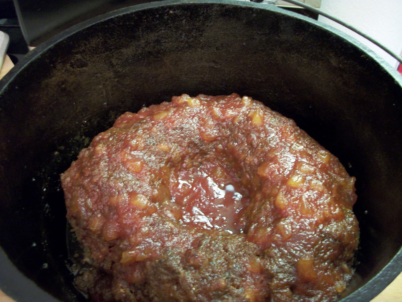 Dutch Oven Madness! Day 346 Sweet Glazed Dutch Oven Meatloaf
