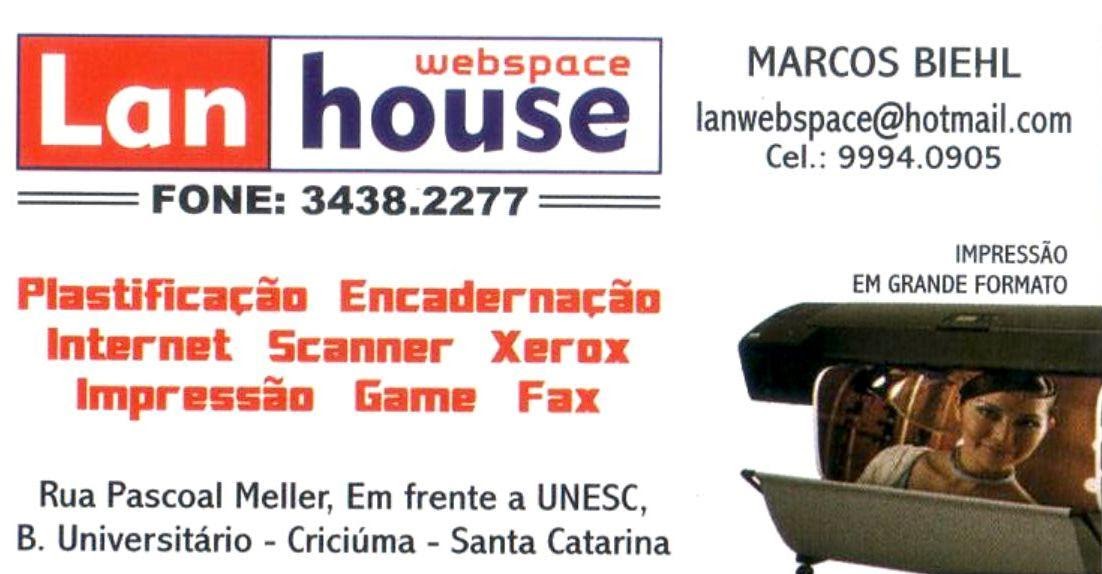 Blog do Marlon L Lan House  Space Vai além do básico