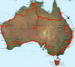 Notre itinéraire en Australie