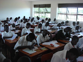 S. 4 White Students Taking Math Mock Exam