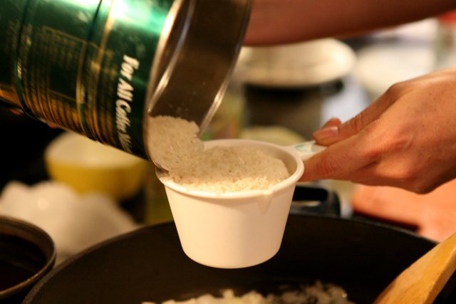 Pouring Rice