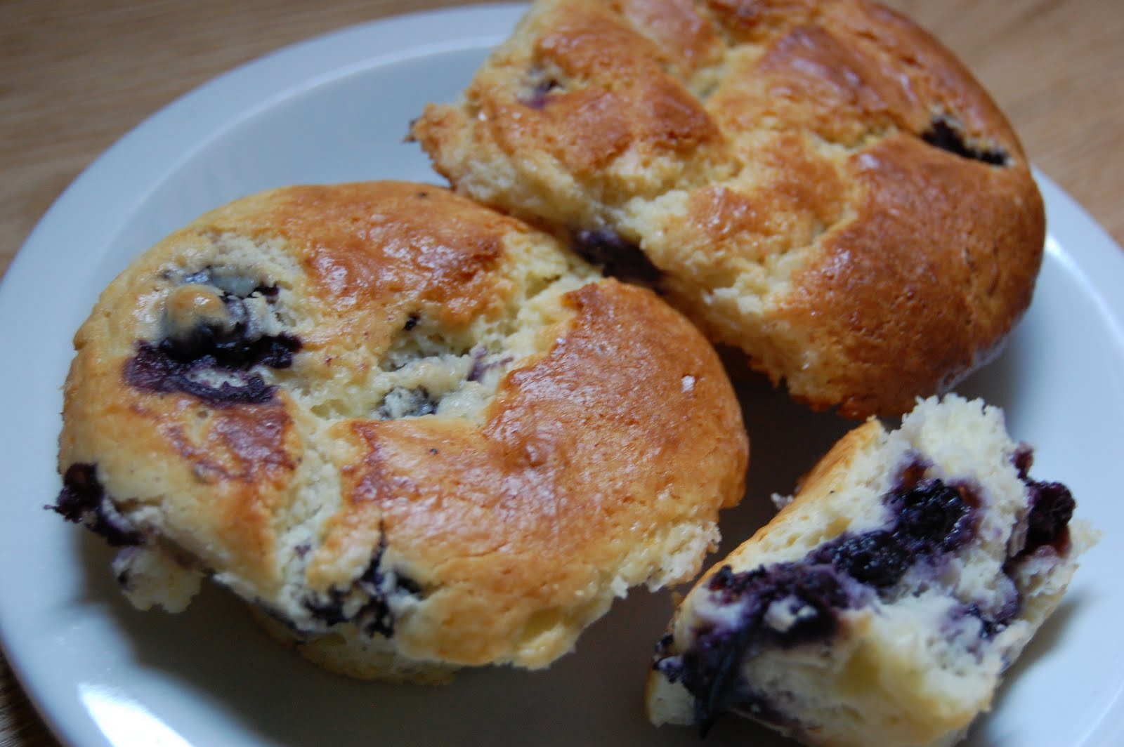 FoodieMommy Lemon Ricotta Blueberry Muffins
