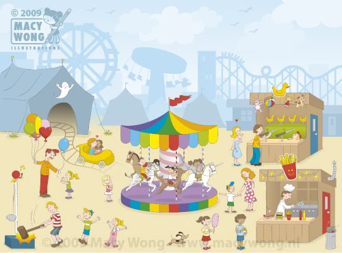 Busy Picture Scene