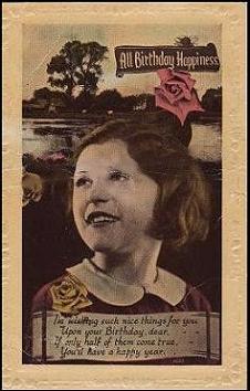 My First Birthday Card