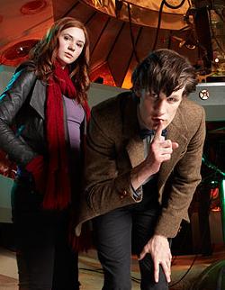 The Eleventh Doctor And Amy Pond