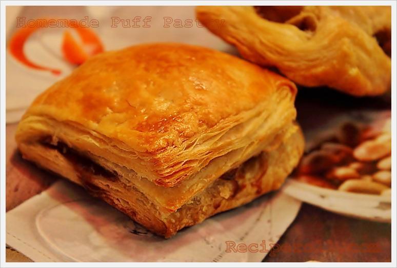 Homemade Puff Pastry and Egg Puffs