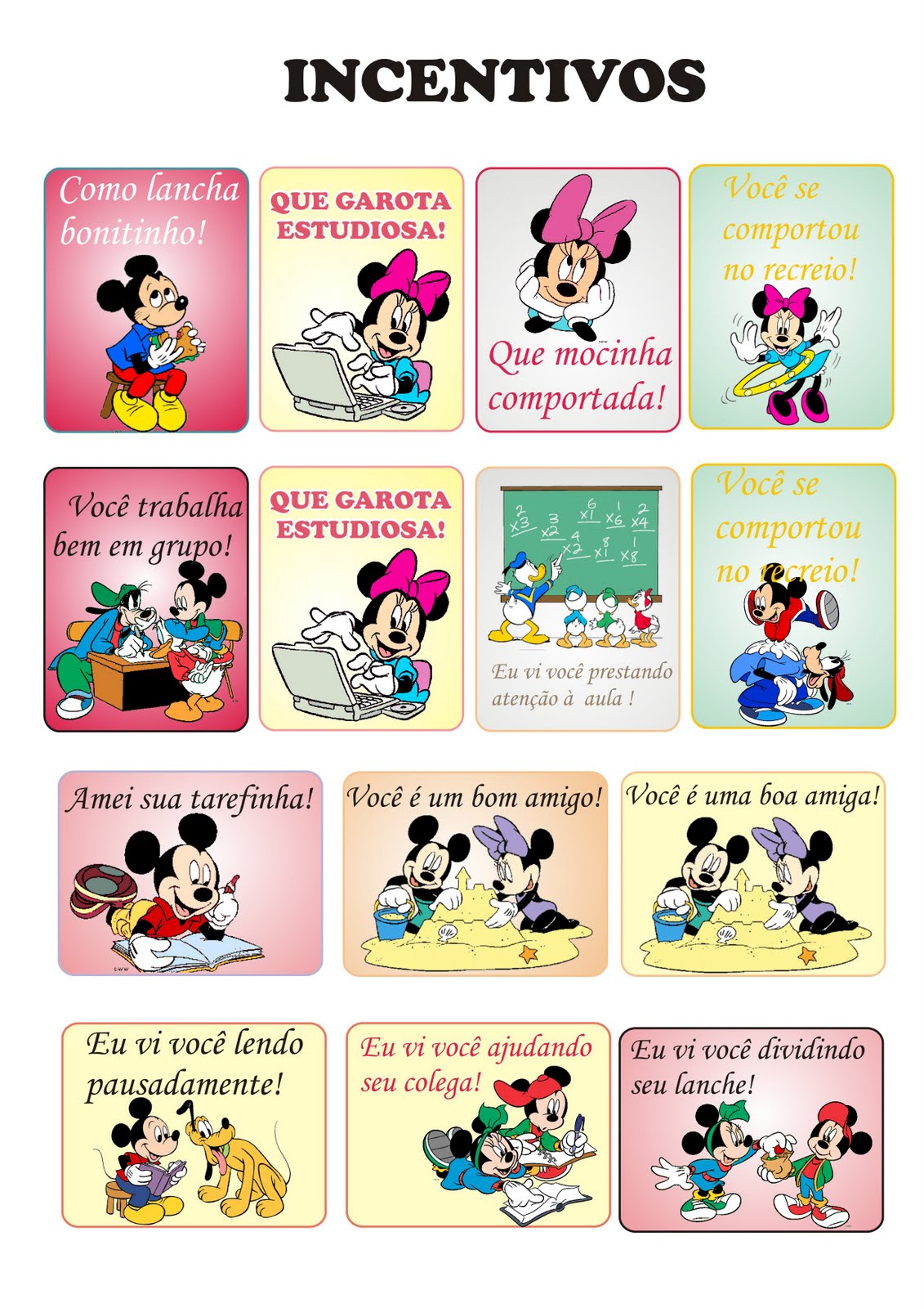 Desenho Para Educacao Infantil Colorido