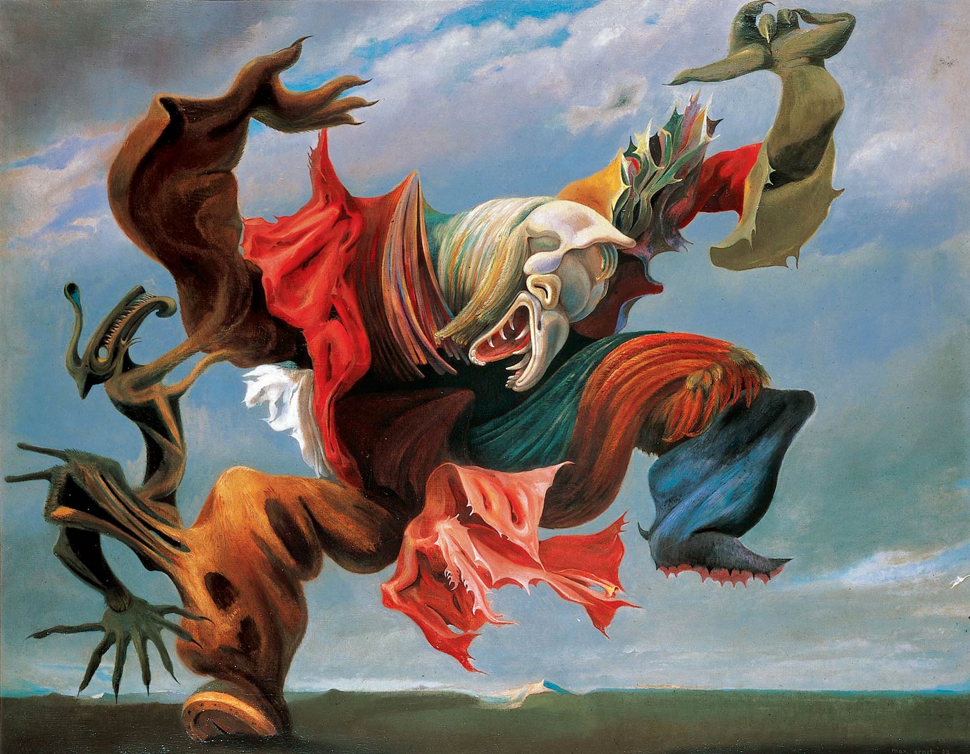 Max Ernst, L'Ange du Foyer ou le Triomphe du Surréalisme (1937)