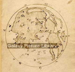 Harriot's map of the Moon