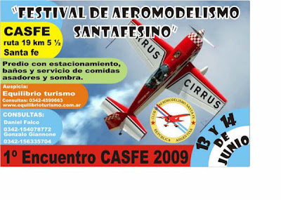 Primer Encuentro de Aeromodelismo 2009 (CASFE)