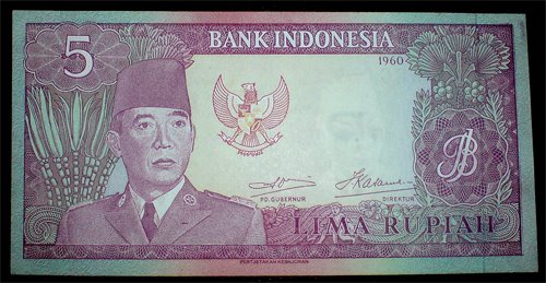 seri sukarno pec 5 tahun 1960
